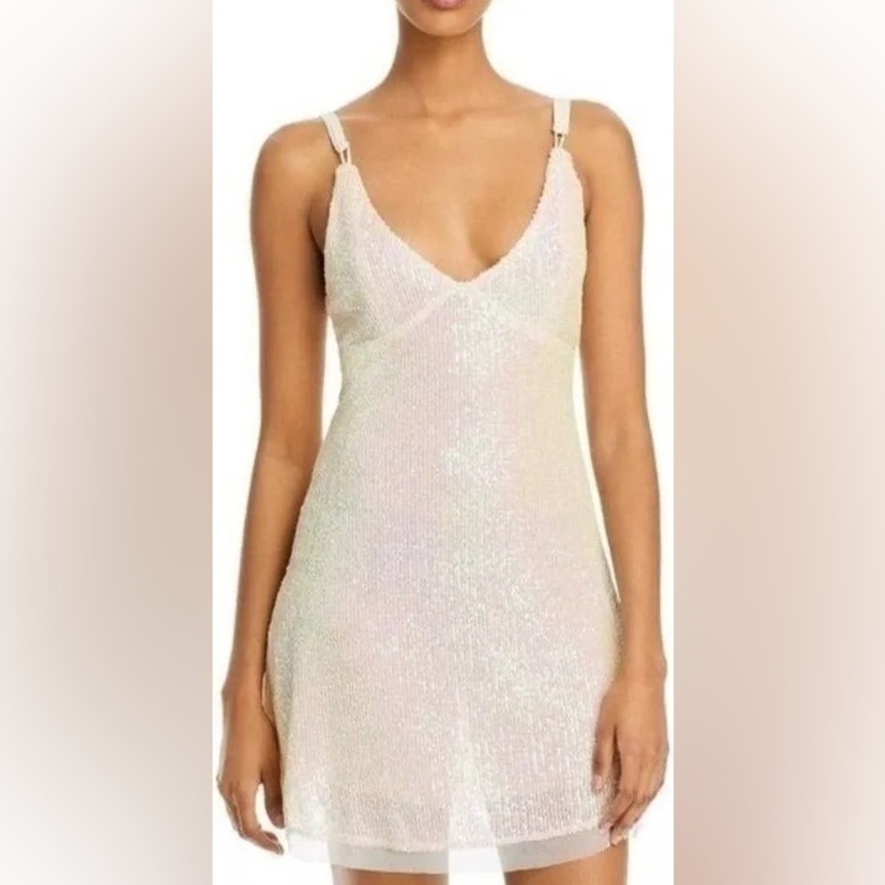 S Free People Intimately Mini Slip Dress